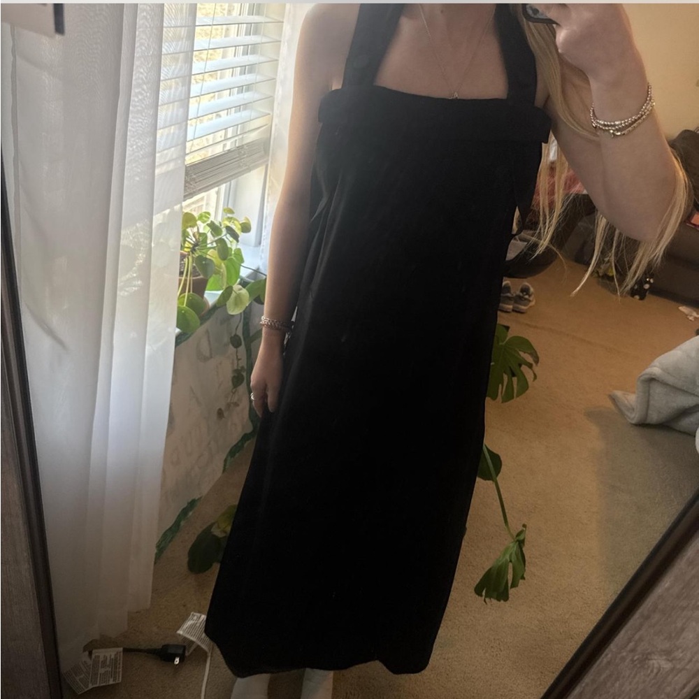 Rag and Bone black maxi dress